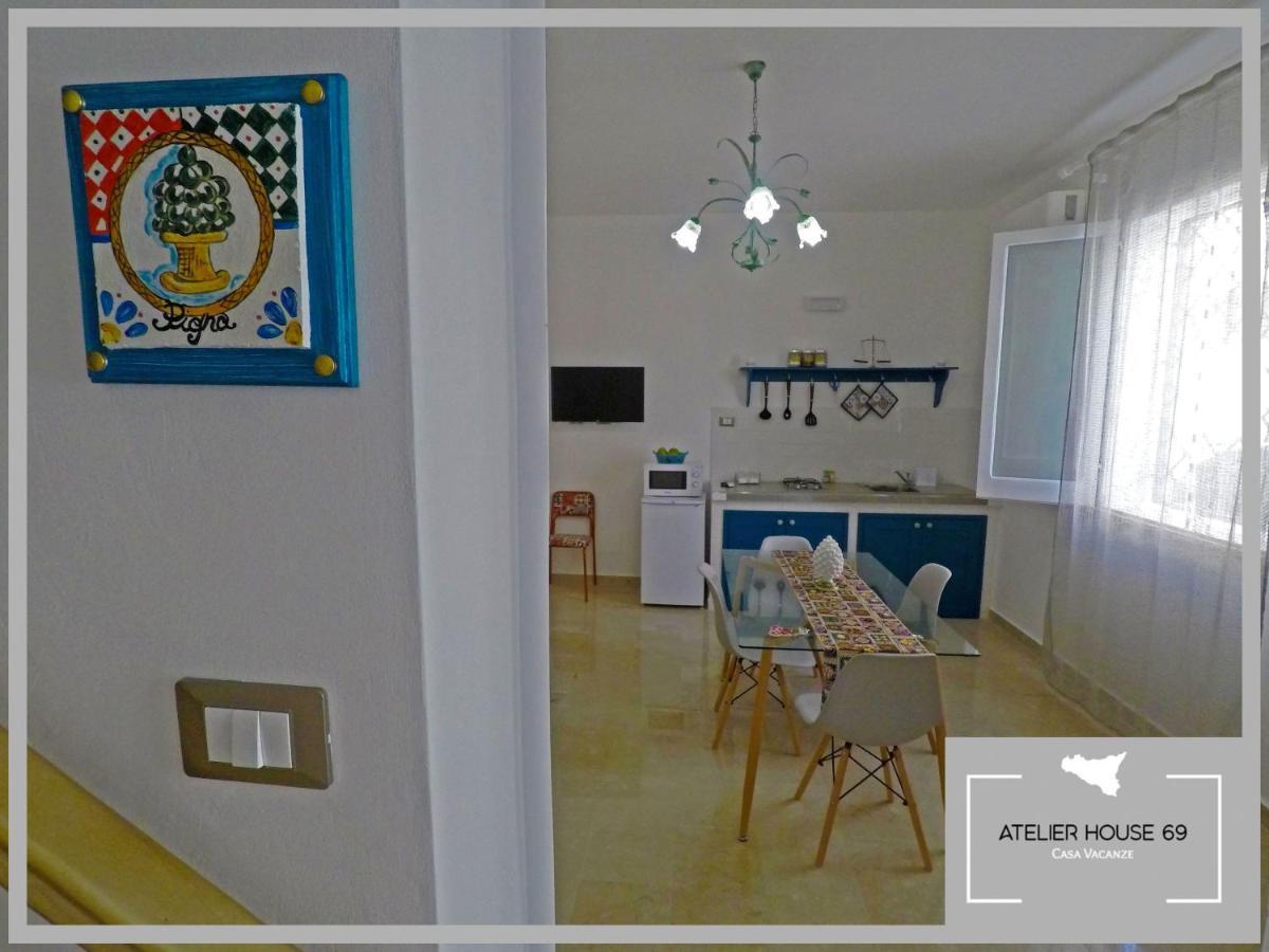 Appartement Atelier House 69 à Trappeto  Extérieur photo