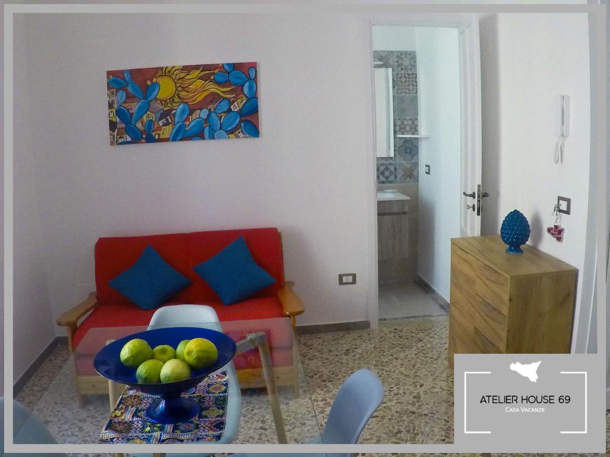 Appartement Atelier House 69 à Trappeto  Extérieur photo
